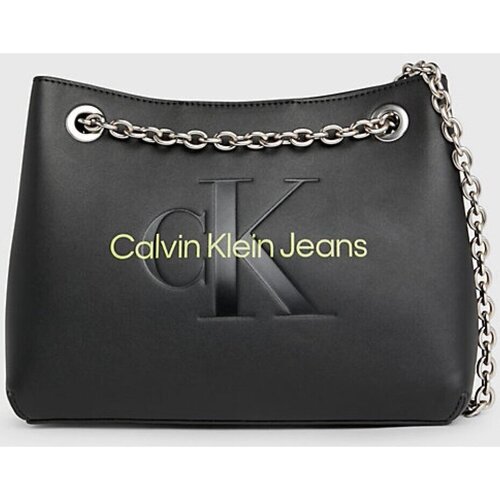 Torbice Ženske Torbice za na ramo Calvin Klein Jeans K60K607831 Črna