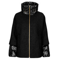 Oblačila Ženske Plašči Geox W CALITHE MID COAT Črna