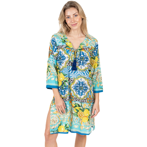 Oblačila Ženske Obleke Isla Bonita By Sigris Kurta Modra
