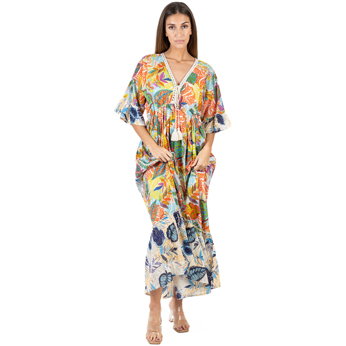 Oblačila Ženske Dolge obleke Isla Bonita By Sigris Obleka Večbarvna