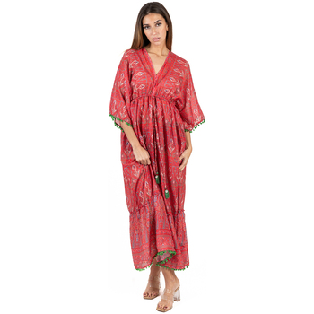 Oblačila Ženske Dolge obleke Isla Bonita By Sigris Dolga Midi Obleka Rdeča