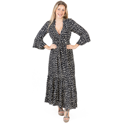 Oblačila Ženske Dolge obleke Isla Bonita By Sigris Obleka Črna