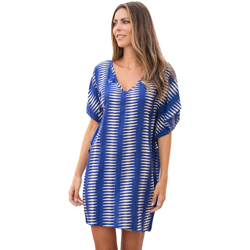 Oblačila Ženske Kratke obleke Isla Bonita By Sigris Obleka Modra