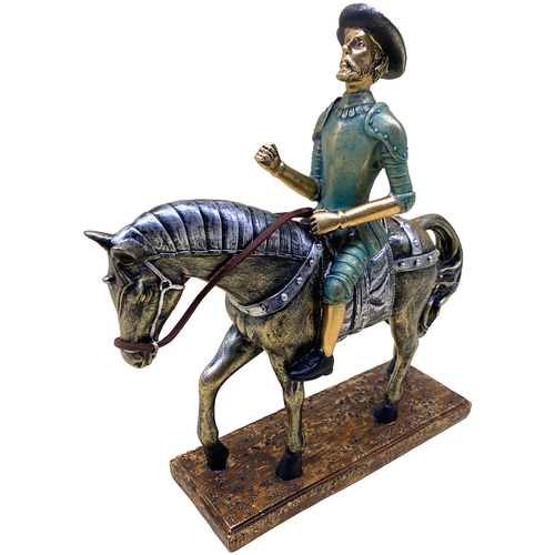 Dom Kipci in figurice Signes Grimalt Don Kihot Na Konju Siva