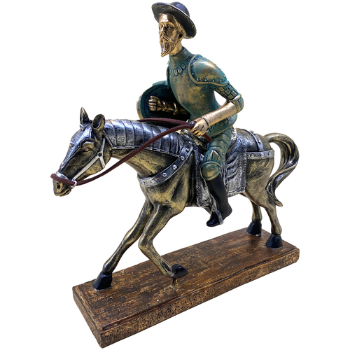 Dom Kipci in figurice Signes Grimalt Don Kihot Na Konju Siva
