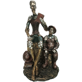 Dom Kipci in figurice Signes Grimalt Don Kihot In Sančo Panza Siva