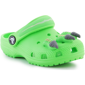 Čevlji  Deklice Cokli Crocs Classic I Am Dinosaur Clog 209700-3WA Zelena