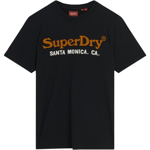 Oblačila Moški Majice s kratkimi rokavi Superdry 235513 Črna