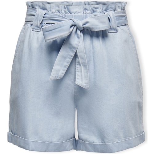 Oblačila Ženske Kratke hlače & Bermuda Only Noos Bea Smilla Shorts - Light Blue Denim Modra