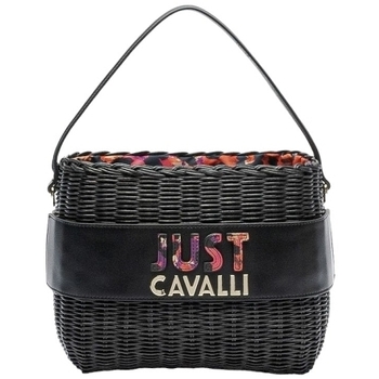 Torbice Ženske Ročne torbice Roberto Cavalli 76RA4BD1 Črna
