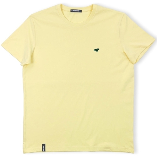 Oblačila Moški Majice & Polo majice Organic Monkey Ninja T-Shirt - Yellow Mango Rumena