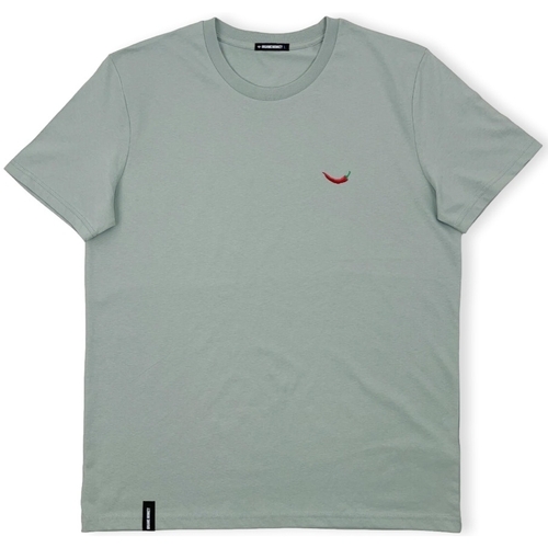 Oblačila Moški Majice & Polo majice Organic Monkey Red Hot T-Shirt - Mint Zelena