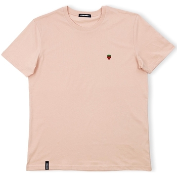 Oblačila Moški Majice & Polo majice Organic Monkey Strawberry T-Shirt - Salmon Rožnata