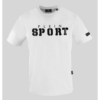 Oblačila Moški Majice s kratkimi rokavi Philipp Plein Sport tips40001 white Bela