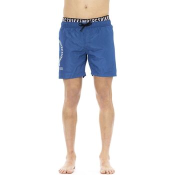 Oblačila Moški Kratke hlače & Bermuda Bikkembergs - bkk1mbm07 Modra