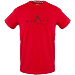 Oblačila Moški Majice s kratkimi rokavi Aquascutum - tsia126 Rdeča