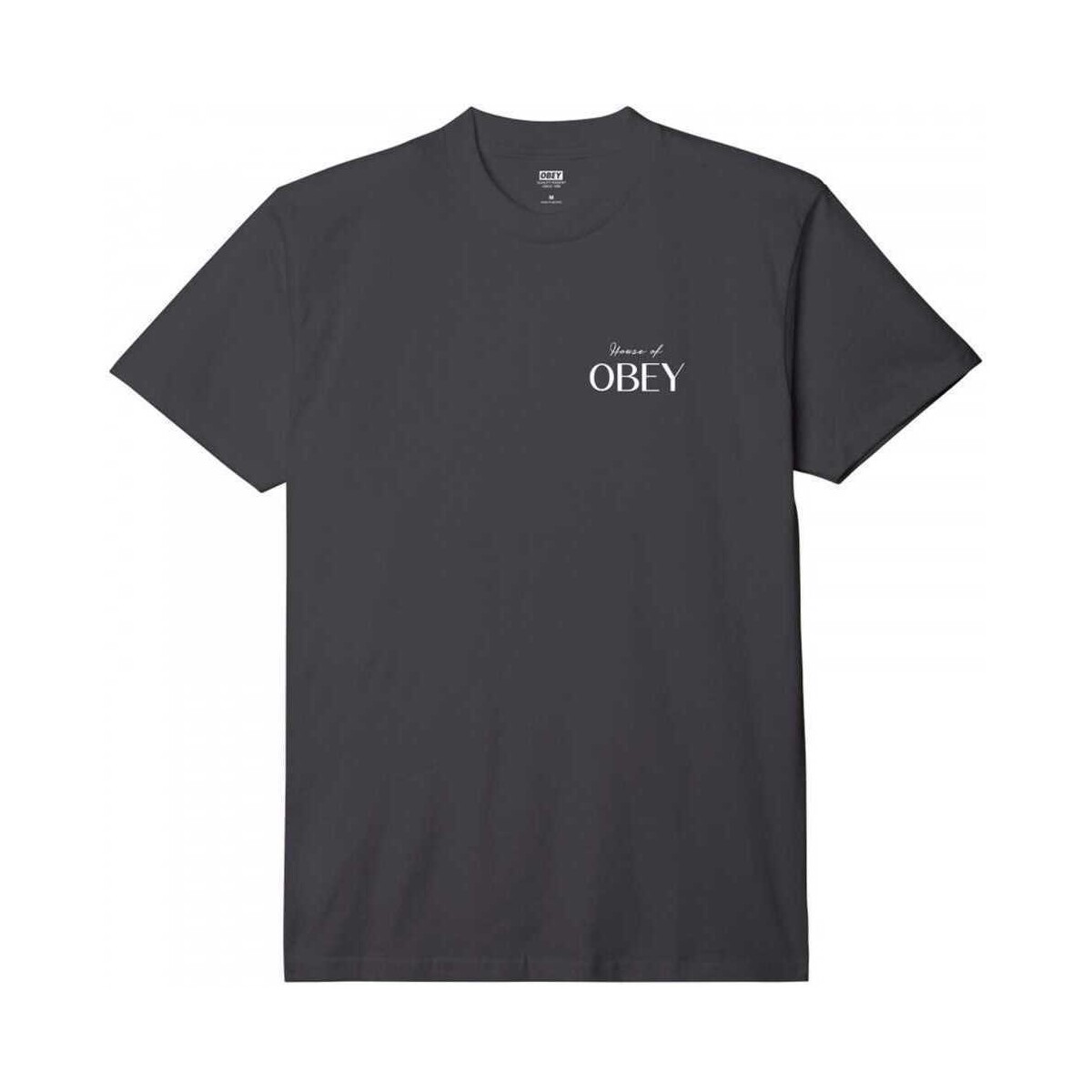 Oblačila Moški Majice & Polo majice Obey House of Črna