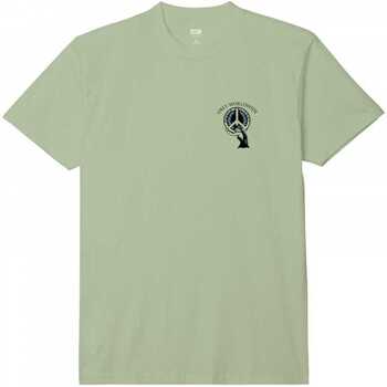 Oblačila Moški Majice & Polo majice Obey peace delivery Zelena