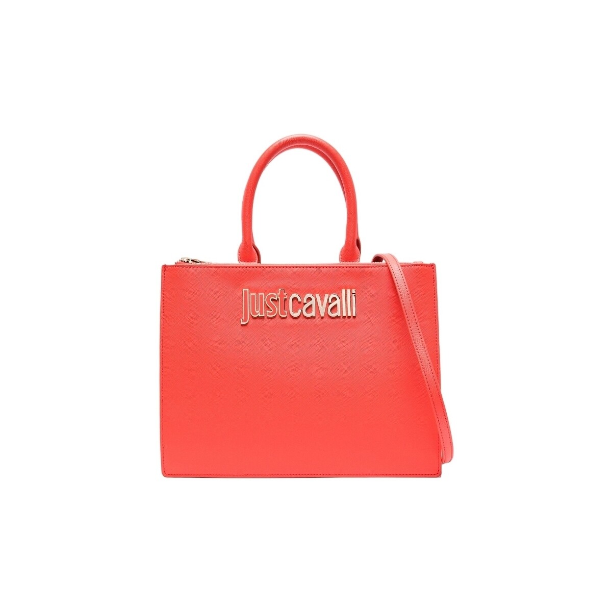 Torbice Ženske Ročne torbice Roberto Cavalli 76RA4BB1 Oranžna