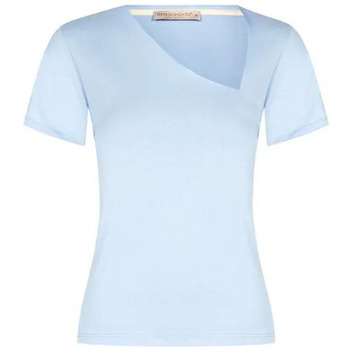 Oblačila Ženske Majice & Polo majice Rinascimento CFC0119323003 Celeste