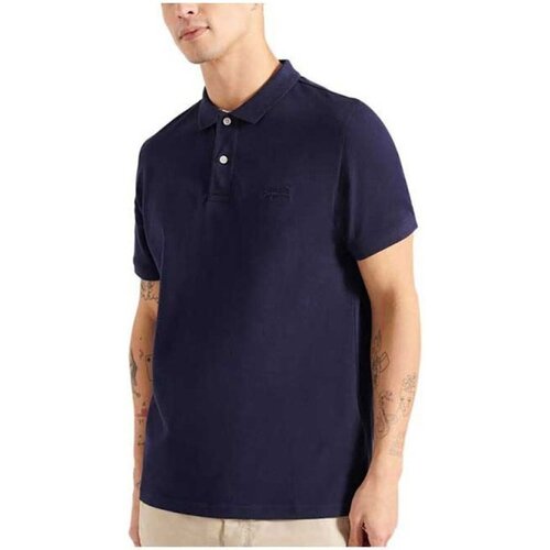 Oblačila Moški Majice & Polo majice Superdry M1110062A Modra