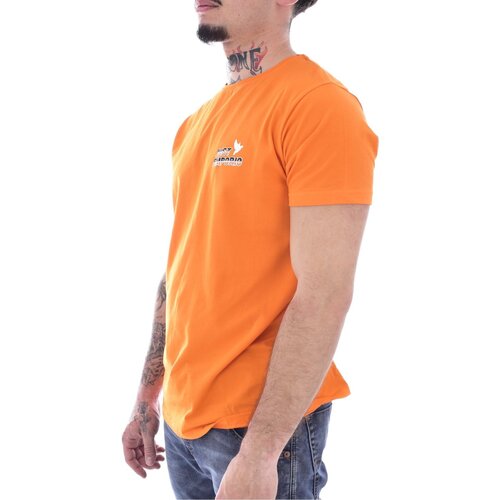 Oblačila Moški Majice s kratkimi rokavi Just Emporio JE-MILBIM-01 Oranžna