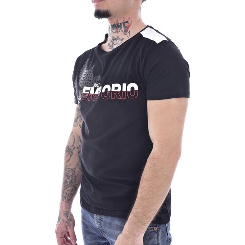 Oblačila Moški Majice s kratkimi rokavi Just Emporio JE-MOJIM-01 Črna