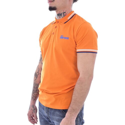 Oblačila Moški Majice & Polo majice Just Emporio JE-POLIM Oranžna
