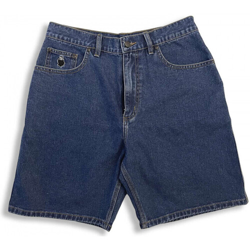 Oblačila Moški Kratke hlače & Bermuda Nonsense Short bigfoot denim Modra