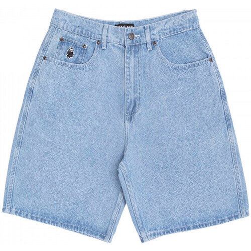 Oblačila Moški Kratke hlače & Bermuda Nonsense Short bigfoot denim Modra