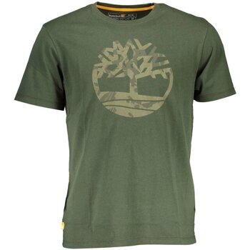 Oblačila Moški Majice s kratkimi rokavi Timberland TB0A2B6Z Zelena
