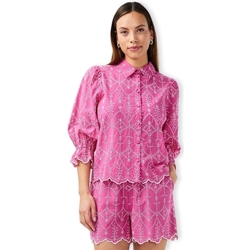 Oblačila Ženske Topi & Bluze Y.a.s YAS Malura Shirt 3/4  - Raspberry Rose Rožnata