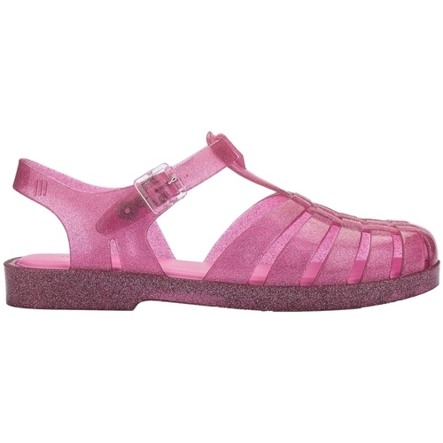 Čevlji  Ženske Sandali & Odprti čevlji Melissa Possession Shiny Sandals - Glitter Pink Rožnata