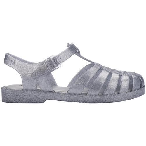 Čevlji  Ženske Sandali & Odprti čevlji Melissa Possession Shiny Sandals - Glitter Clear Srebrna