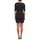 Oblačila Ženske Kratke obleke Manoukian 613369 Črna