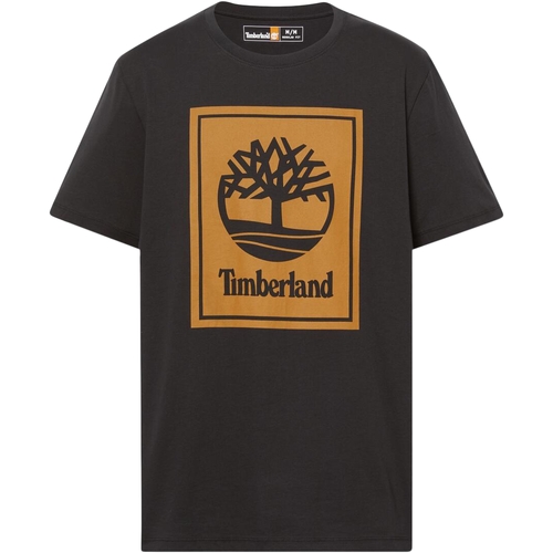 Oblačila Moški Majice s kratkimi rokavi Timberland 236625 Črna