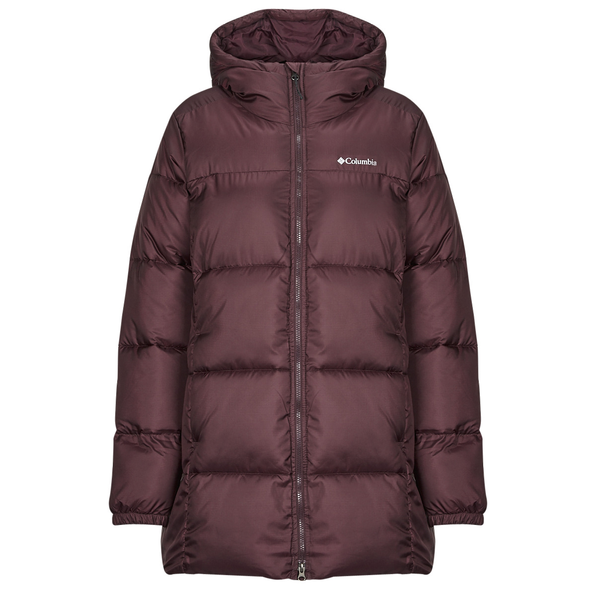 Oblačila Ženske Puhovke Columbia Puffect II Mid Hooded Jacket Vijolična