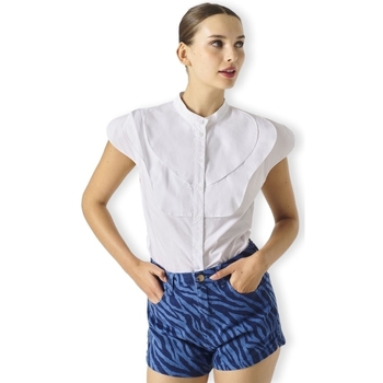 Oblačila Ženske Topi & Bluze Minueto Aisha Top - White Bela