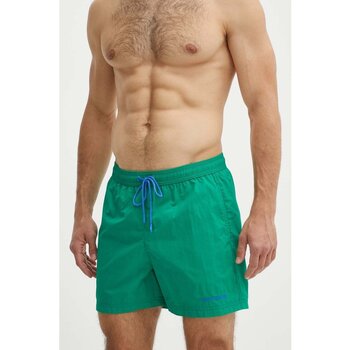 Oblačila Moški Kopalke / Kopalne hlače Tommy Jeans UM0UM03202 Zelena