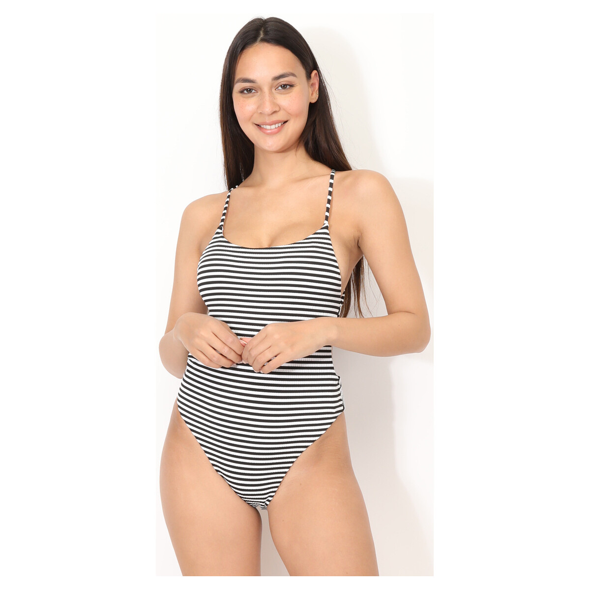 Oblačila Ženske Dvodelne kopalke La Modeuse 71414_P167884 Črna