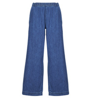 Oblačila Ženske Jeans flare Pieces PCNIRA  Modra