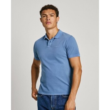 Oblačila Moški Majice s kratkimi rokavi Pepe jeans PM542099 NEW OLIVER GD Modra