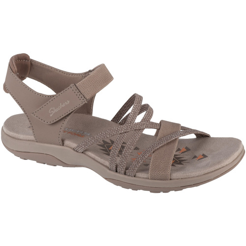 Čevlji  Ženske Športni sandali Skechers Reggae Slim - Meadow Grazer Siva