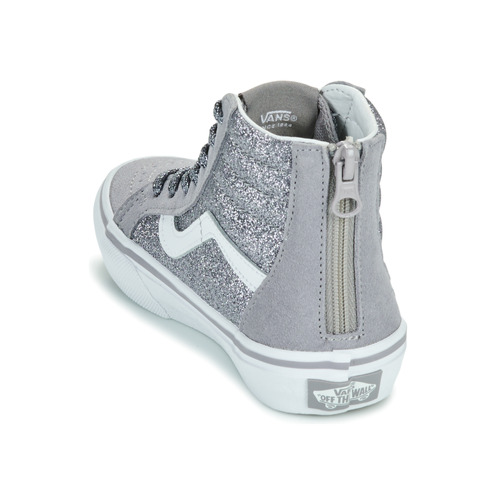Vans SK8-Hi Zip Siva / Slamnata