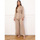 Oblačila Ženske Trenirka komplet La Modeuse 71243_P167252 Bež