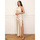 Oblačila Ženske Obleke La Modeuse 71155_P166997 Bež