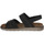 Čevlji  Moški Sandali & Odprti čevlji Lumberjack CB001 BLACK Črna