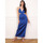 Oblačila Ženske Obleke La Modeuse 71111_P166837 Modra