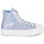 Čevlji  Ženske Visoke superge Converse CHUCK TAYLOR ALL STAR LIFT PLATFORM SUEDE SHIMMER Modra