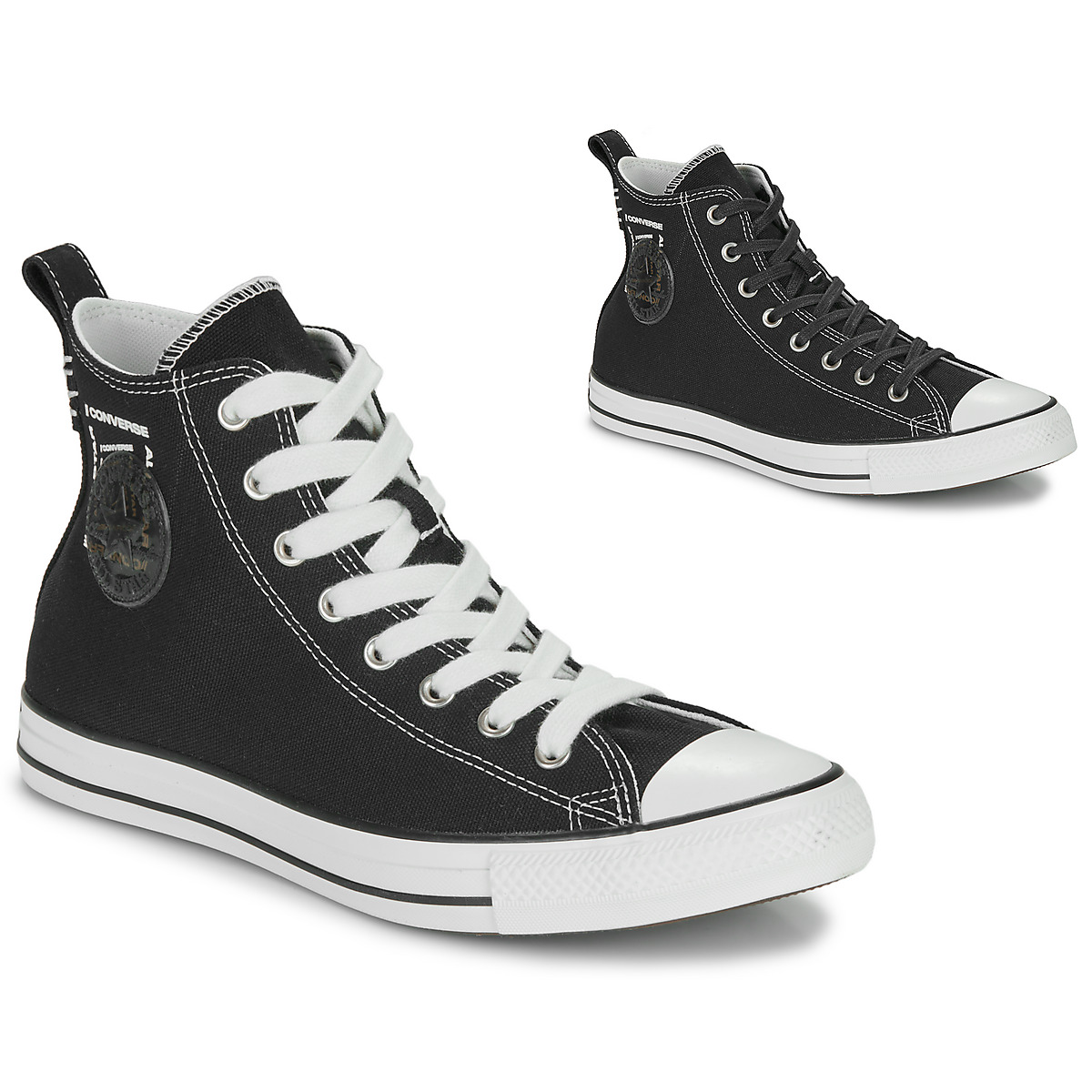 Čevlji  Moški Visoke superge Converse CHUCK TAYLOR ALL STAR WIDE Črna